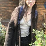 ゆるカワコーデ☆クロシェ編みニットカーディガン襟付き | 17kg | 詳細画像15