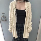 ゆるカワコーデ☆クロシェ編みニットカーディガン襟付き | 17kg | 詳細画像5