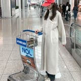 ゆるカワコーデ☆配色スタンドネックスウェットワンピース | 17kg | 詳細画像9