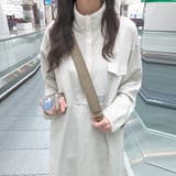 ゆるカワコーデ☆配色スタンドネックスウェットワンピース | 17kg | 詳細画像11