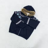 ゆるカワコーデ☆フェアアイル柄プリントフード付き裏起毛スウェット | 17kg | 詳細画像10 