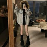 ゆるカワコーデ☆フェアアイル柄プリントフード付き裏起毛スウェット | 17kg | 詳細画像24