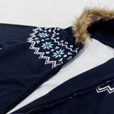 ゆるカワコーデ☆フェアアイル柄プリントフード付き裏起毛スウェット | 17kg | 詳細画像7 