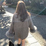 ゆるカワコーデ☆グレーウールコートミドル丈蝶結びケープコート | 17kg | 詳細画像10