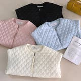 ゆるカワコーデ☆菱形キルティング中綿ジャケット | 17kg | 詳細画像9