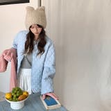 ゆるカワコーデ☆菱形キルティング中綿ジャケット | 17kg | 詳細画像18