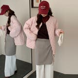 ゆるカワコーデ☆菱形キルティング中綿ジャケット | 17kg | 詳細画像24