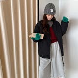 ゆるカワコーデ☆菱形キルティング中綿ジャケット | 17kg | 詳細画像37