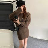 甘辛系ガールズ☆グリーンワンショルダー ニットミニワンピース | 17kg | 詳細画像10
