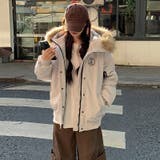 ユニセックス☆ミリタリー風ペアパーカーコート大毛襟 | 17kg | 詳細画像10