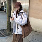 ユニセックス☆ミリタリー風ペアパーカーコート大毛襟 | 17kg | 詳細画像18