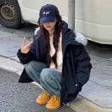 ユニセックス☆ミリタリー風ペアパーカーコート大毛襟 | 17kg | 詳細画像32