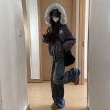 ユニセックス☆ミリタリー風ペアパーカーコート大毛襟 | 17kg | 詳細画像38