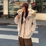 ユニセックス☆ミリタリー風ペアパーカーコート大毛襟 | 17kg | 詳細画像6