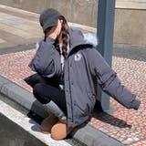 ユニセックス☆ミリタリー風ペアパーカーコート大毛襟 | 17kg | 詳細画像41