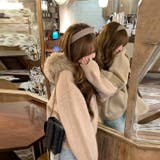 甘辛系ガールズ☆大毛襟付き ニットカーディガン | 17kg | 詳細画像4 