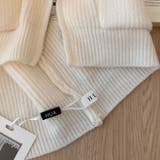 ゆるカワコーデ☆ファー襟付きニットカーディガン ゆったりフードアウター | 17kg | 詳細画像8