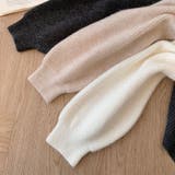 ゆるカワコーデ☆ファー襟付きニットカーディガン ゆったりフードアウター | 17kg | 詳細画像13