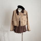 甘辛系ガールズ☆チェックジャケット+スカート ショートセットアップ | 17kg | 詳細画像6