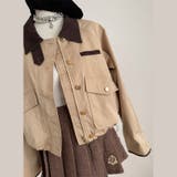 甘辛系ガールズ☆チェックジャケット+スカート ショートセットアップ | 17kg | 詳細画像8