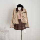 甘辛系ガールズ☆チェックジャケット+スカート ショートセットアップ | 17kg | 詳細画像3