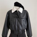 甘辛系ガールズ☆レザージャケット ムートンライダースアウター | 17kg | 詳細画像1 