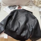 甘辛系ガールズ☆レザージャケット ムートンライダースアウター | 17kg | 詳細画像11 