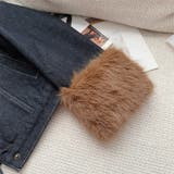 甘辛系ガールズ☆デニムジャケット フェイクファー襟付き裏起毛アウター | 17kg | 詳細画像9