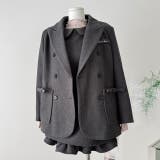 甘辛系ガールズ☆ニットワンピ+ウールコート セットアップ | 17kg | 詳細画像1