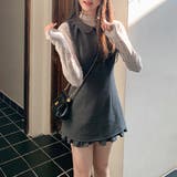 甘辛系ガールズ☆ニットワンピ＋ウールコート セットアップ | 17kg | 詳細画像7 