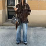 ユニセックス☆スエード中綿ジャケットフリンジスタッズ付 | 17kg | 詳細画像14 