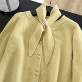 大人っぽく洗練された☆クルーネック黄ニットカーデマフラー2点 | 17kg | 詳細画像16