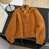 大人っぽく洗練された☆クルーネック黄ニットカーデマフラー2点 | 17kg | 詳細画像21