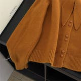 大人っぽく洗練された☆クルーネック黄ニットカーデマフラー2点 | 17kg | 詳細画像23