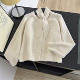 大人っぽく洗練された☆クルーネック黄ニットカーデマフラー2点 | 17kg | 詳細画像25