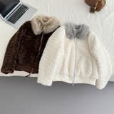 甘辛系ガールズ☆ボア襟ショートジャケット防寒 | 17kg | 詳細画像1