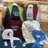 快適スタイルを実現☆配色ロゴスウェット ゆったりデザイン | 17kg | 詳細画像1 