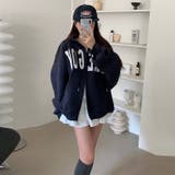 快適スタイルを実現☆ロゴジップパーカー 裏起毛あたたか | 17kg | 詳細画像6 