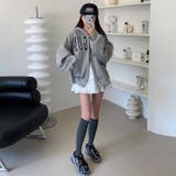 快適スタイルを実現☆ロゴジップパーカー 裏起毛あたたか | 17kg | 詳細画像8 