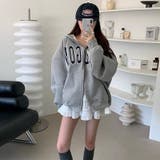 快適スタイルを実現☆ロゴジップパーカー 裏起毛あたたか | 17kg | 詳細画像9 