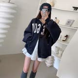 快適スタイルを実現☆ロゴジップパーカー 裏起毛あたたか | 17kg | 詳細画像10 