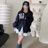 快適スタイルを実現☆ロゴジップパーカー 裏起毛あたたか | 17kg | 詳細画像11 