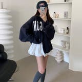 快適スタイルを実現☆ロゴジップパーカー 裏起毛あたたか | 17kg | 詳細画像17 