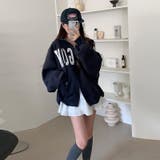 快適スタイルを実現☆ロゴジップパーカー 裏起毛あたたか | 17kg | 詳細画像18 