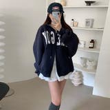 快適スタイルを実現☆ロゴジップパーカー 裏起毛あたたか | 17kg | 詳細画像20 