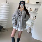 快適スタイルを実現☆ロゴジップパーカー 裏起毛あたたか | 17kg | 詳細画像22 