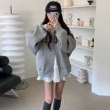 快適スタイルを実現☆ロゴジップパーカー 裏起毛あたたか | 17kg | 詳細画像29 