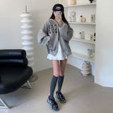 快適スタイルを実現☆ロゴジップパーカー 裏起毛あたたか | 17kg | 詳細画像30 