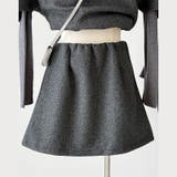 甘辛系ガールズ☆ニットトップス半袖＋スカート3点セット | 17kg | 詳細画像13 