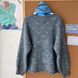 ゆるカワコーデ☆ドット柄ニットカーディガンマフラー付2点セット | 17kg | 詳細画像10